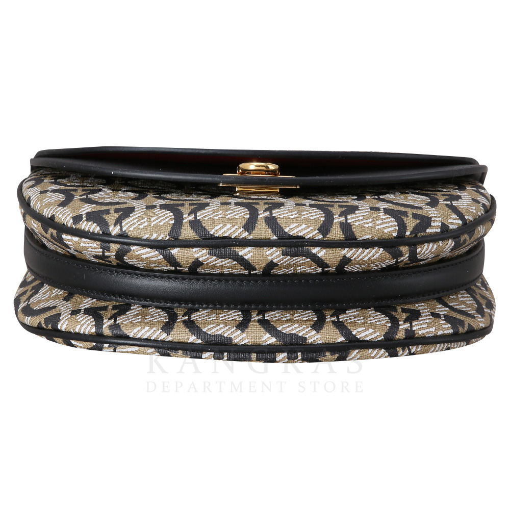 FERRAGAMO(USED)페레가모 21H986 간치니 PU 스몰 숄더백